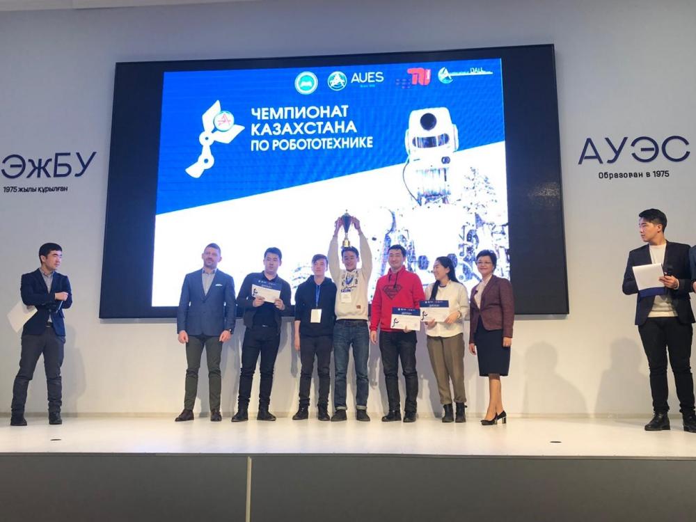 Студенты Евразийского национального университета им Л.Н.Гумилева заняли почетное ІІІ место в Республиканском чемпионате по робототехнике